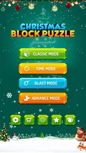 Christmas Block Puzzle Games - Clash of Bricks screenshot 4