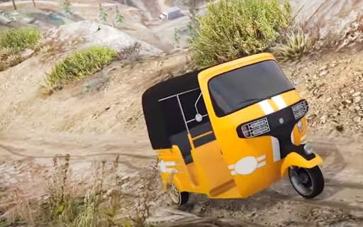 Tuk Tuk Rickshaw Driving Offroad Auto Game screenshot 3