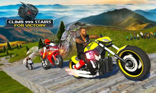 Extreme Offroad Stunt Bike Driving Simulator Games screenshot 5