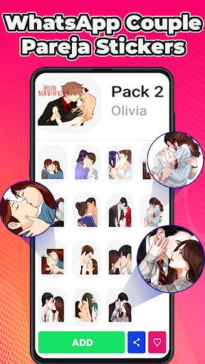 WAStickerApps Kiss screenshot 7