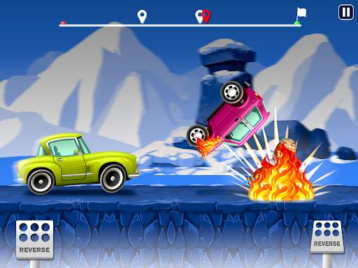 Up Hill Drive & Car Climb Race screenshot 4