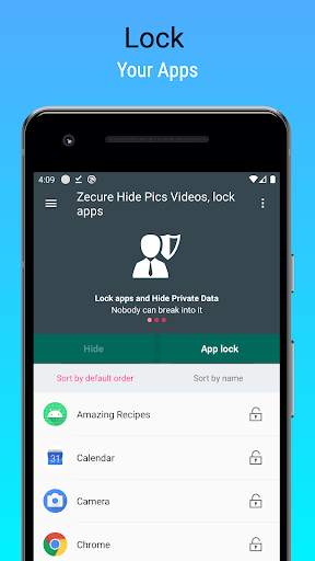 Hide Pics and App Lock Vault - Zecure screenshot 2
