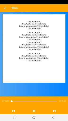 Sunday School Songs screenshot 2