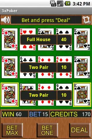3X Poker screenshot 2