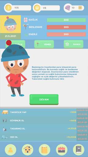 Idle Homeless - Life Simulator screenshot 4