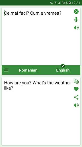 Romanian - English Translator скриншот 2