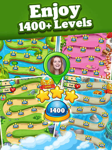 Gem & Jewel Blast Match 3 Game स्क्रीनशॉट 3