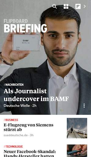 Flipboard Briefing screenshot 1