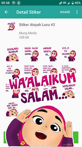 Stiker WA Islami Lengkap скриншот 5