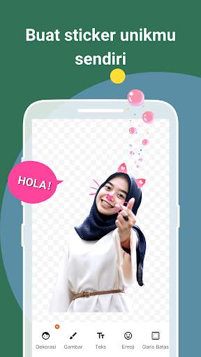 Pembuat Sticker untuk WhatsApp screenshot 1