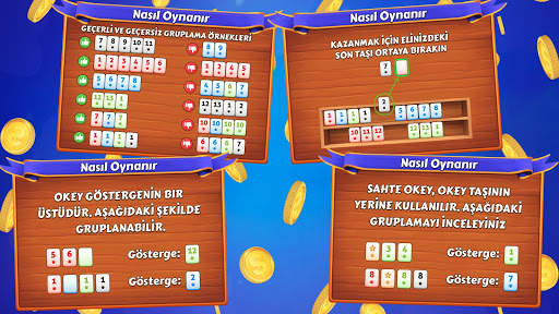İnternetsiz Okey - Yapay Zeka स्क्रीनशॉट 5