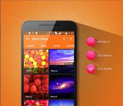Music Player 3 تصوير الشاشة
