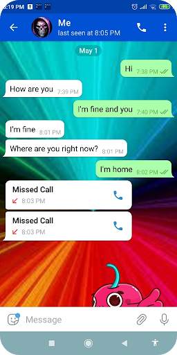 Messenger lite-free video calls-group chat,texting screenshot 1