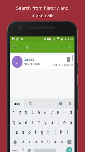Callback with One Click, Auto Reject and Callback screenshot 2