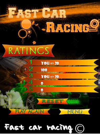 Fast car Racing screenshot 5