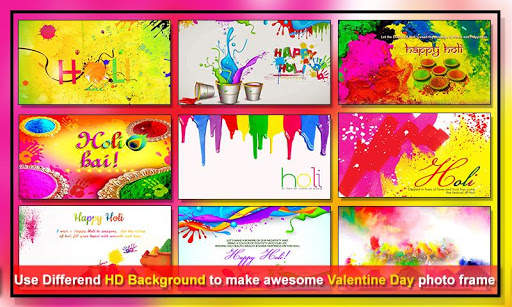 Holi Photo Frame 2018 screenshot 3