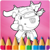 Kids Coloring for Wings Super أيقونة