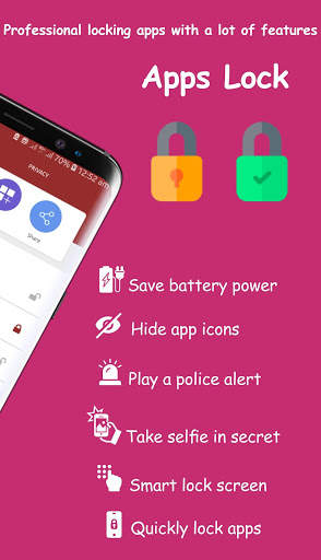 Apps Lock (Fast and secure lock ) 2 تصوير الشاشة
