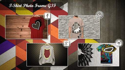T-Shirt GIF Photo Frame Editor screenshot 2