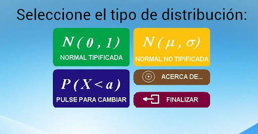 Distribución Normal screenshot 1