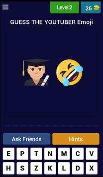 Guess The Youtuber - Emoji screenshot 2