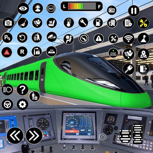 City Train Games 3d Train Game screenshot 1