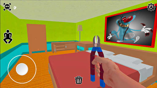 Oggy Granny Horror Scary Game скриншот 2