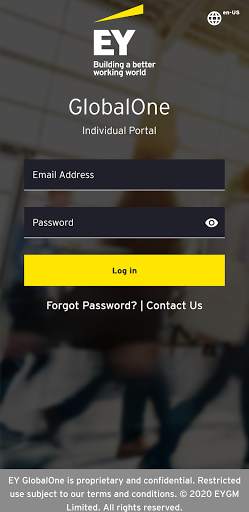 EY GlobalOne Mobile screenshot 1