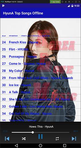 HyunA Top Songs Offline screenshot 2