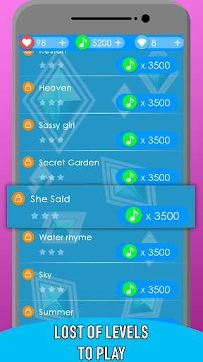 Piano Tiles Christal screenshot 7
