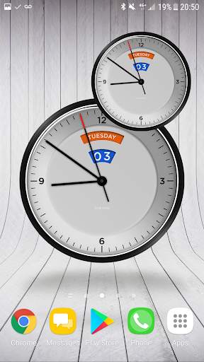 Minimal Clock - Live Wallpaper FREE screenshot 2