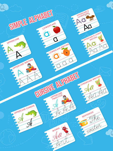 Kids Cursive Writing - Learn Cursive Handwriting screenshot 2