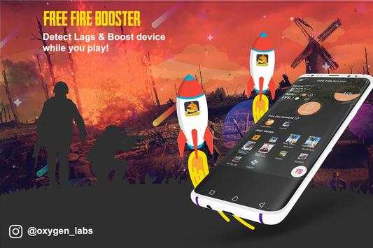 Booster for Free Fire - Game Booster 60FPS screenshot 1