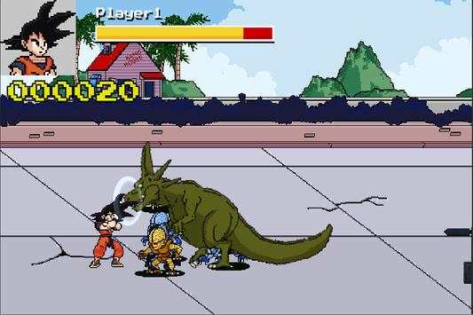 Dragon Pixel Ball - Super Raging Fist screenshot 2