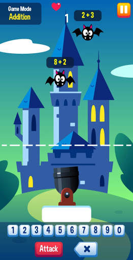 Math vs Bat Game Maths Learning Game screenshot 7