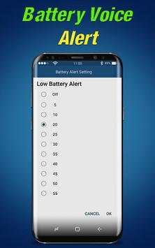 Battery Voice Alert : Battery Charge Sound Alarm скриншот 4