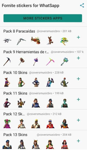 Stickers de Fornite para WhatSapp - WAStickers screenshot 9