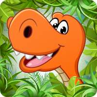 Kids puzzle - Dinosaur games logo