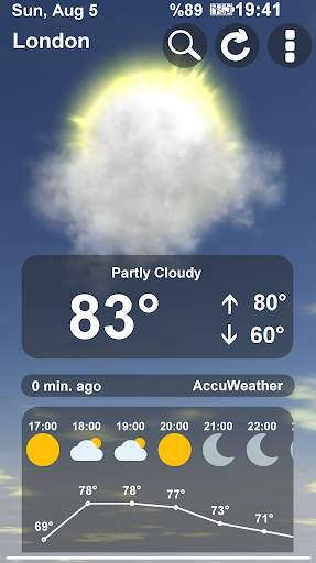 Live Weather Animated screenshot 1