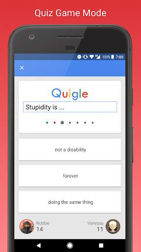 Quigle - Google Feud   Quiz screenshot 4
