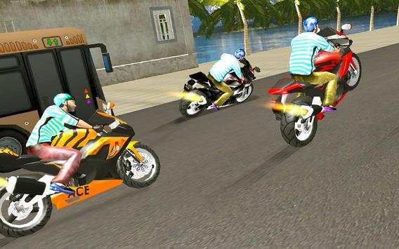 Moto Rider Racing 2017 - Highway bike racer screenshot 7