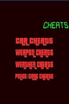 Cheats for GTA San Andreas screenshot 4