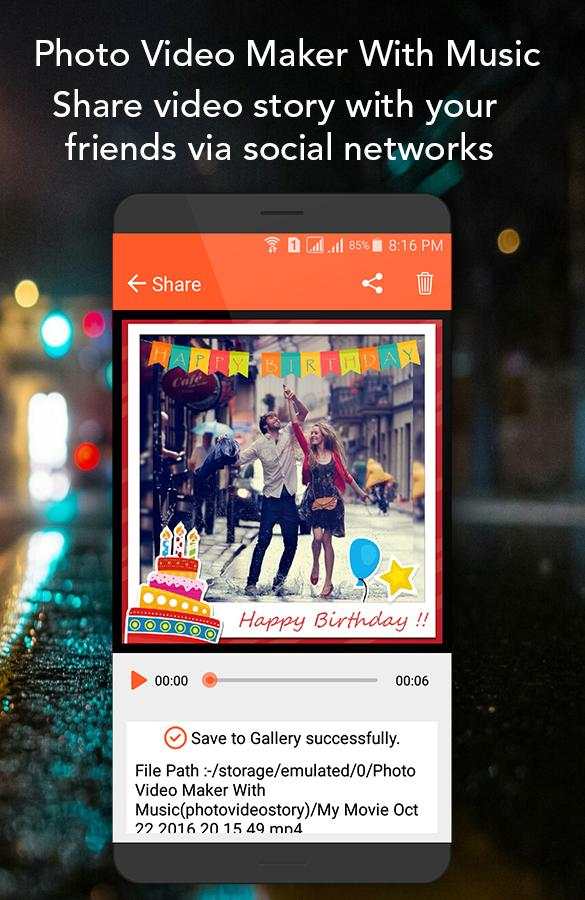 Photo Video Maker With Music screenshot 6