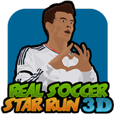 Real Soccer Star Run 3D icon