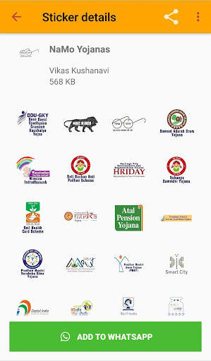 NaMo Stickers for Whatsapp screenshot 3
