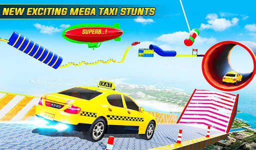 Taxi Car Mega Ramp Stunt: GT Car Racing Stunt Game screenshot 6