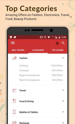 All in One Online Shopping App Offers Coupons Deal screenshot 4