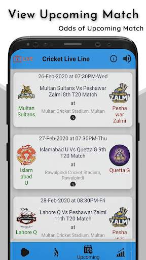 Cricket live line screenshot 3