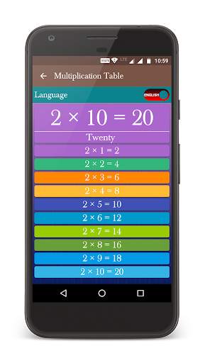 Multiplication Table (पहाड़ा) & Counting (गिनती) скриншот 2