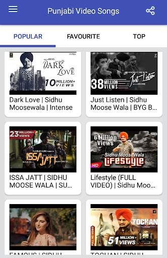 Punjabi Songs - Punjabi Video Songs screenshot 5
